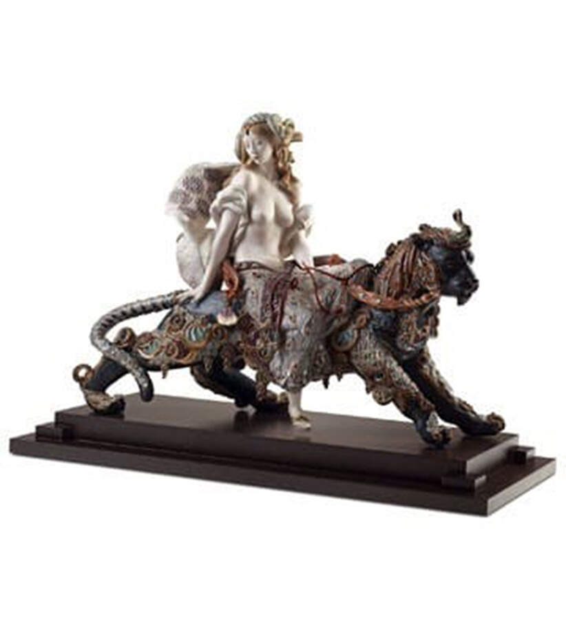 Fantasy & Legends Bacchante On A Panther - Boxed by Lladro-1