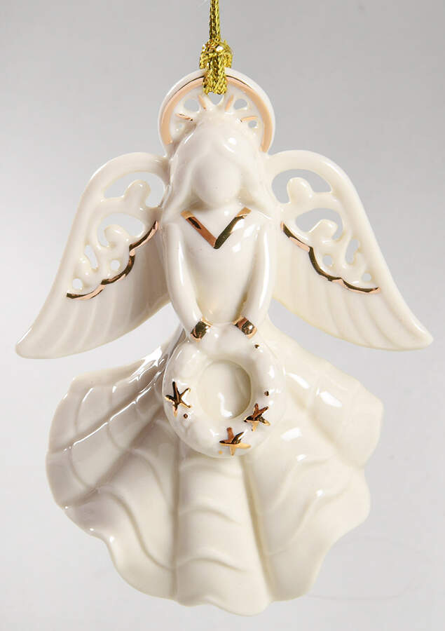 Angel of the Sea Ornaments 2024-Angel Of The Sea - Boxed by Lenox-1