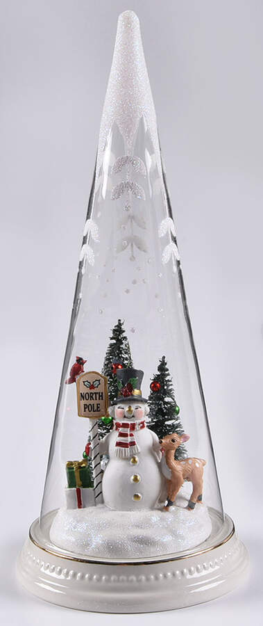 Merry & Magical Snowman North Pole - No Box by Lenox-1