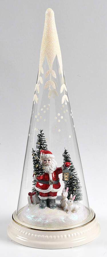 Merry & Magical Santa With Lantern - No Box by Lenox-1
