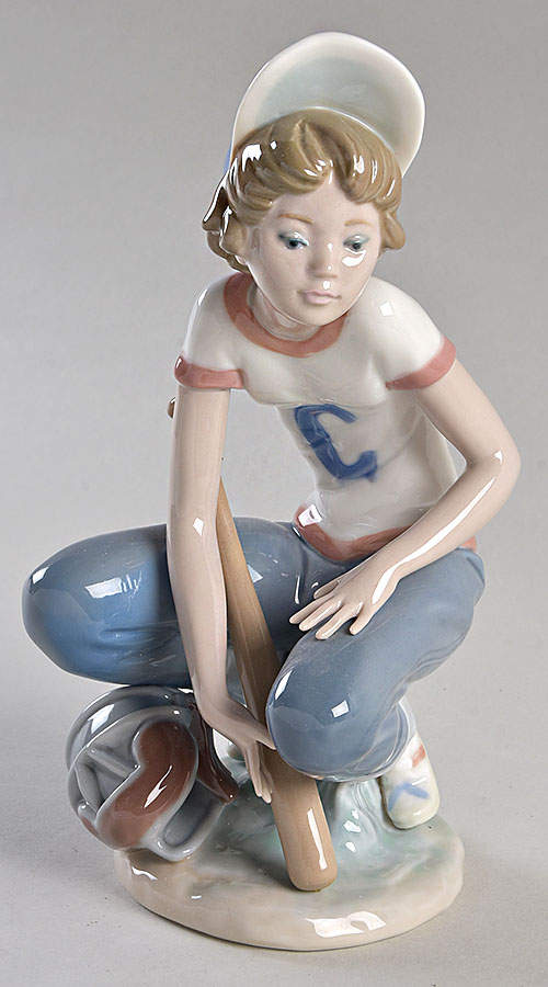 Sports Little Leaguer Catcher - Boxed by Lladro-1