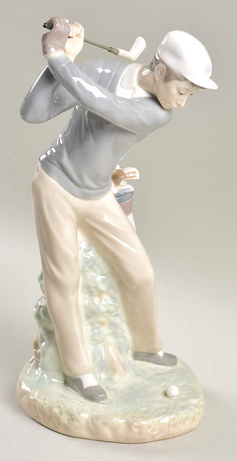 Sports Golfer-Young Male - No Box by Lladro-1