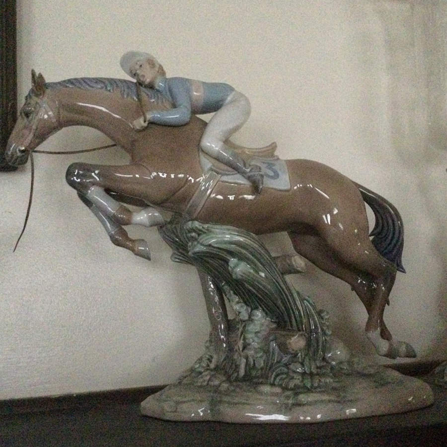 Equestrian Sports The Jockey - Boxed by Lladro-1