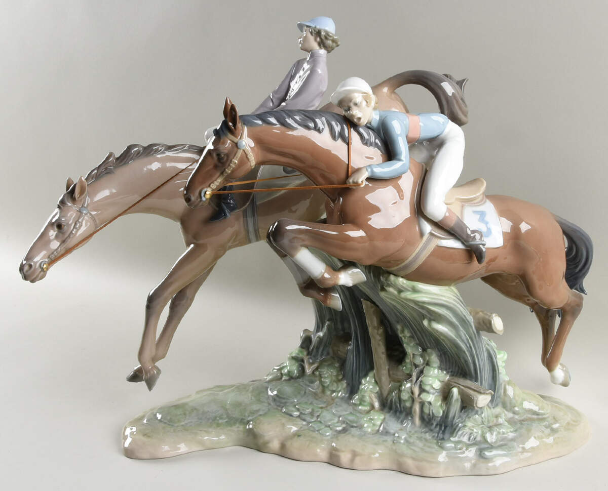 Equestrian Sports The Derby - Boxed by Lladro-1