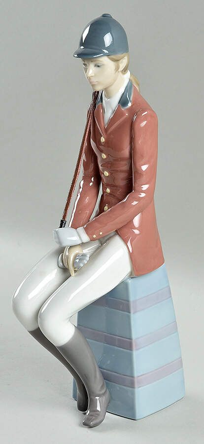 Equestrian Sports Female Equestrian - Boxed by Lladro-1
