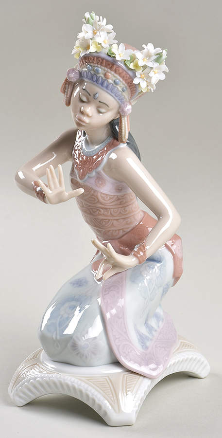 Dance Indian Pose - Boxed by Lladro-1