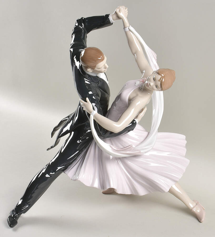 Dance Elegant Foxtrot - Boxed by Lladro-1