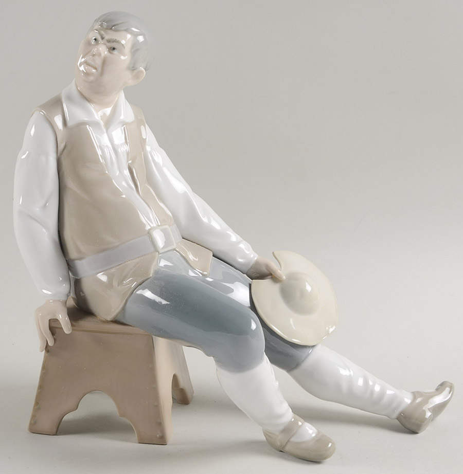 Don Quixote Sancho Panza - No Box by Lladro-1