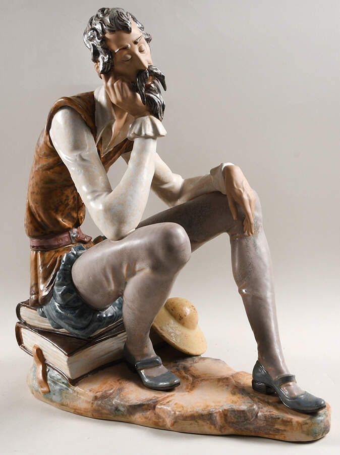 Don Quixote Don Quixote Dreaming - No Box by Lladro-1