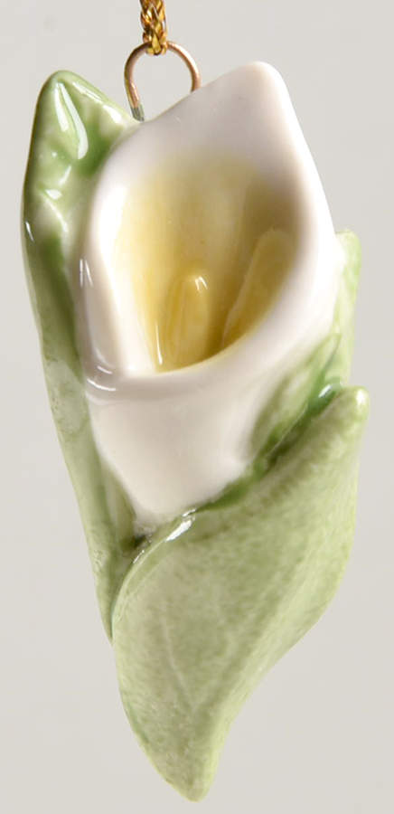 Celebrate Flowers Ornament Tree Calla Lily - No Box by Lenox-1