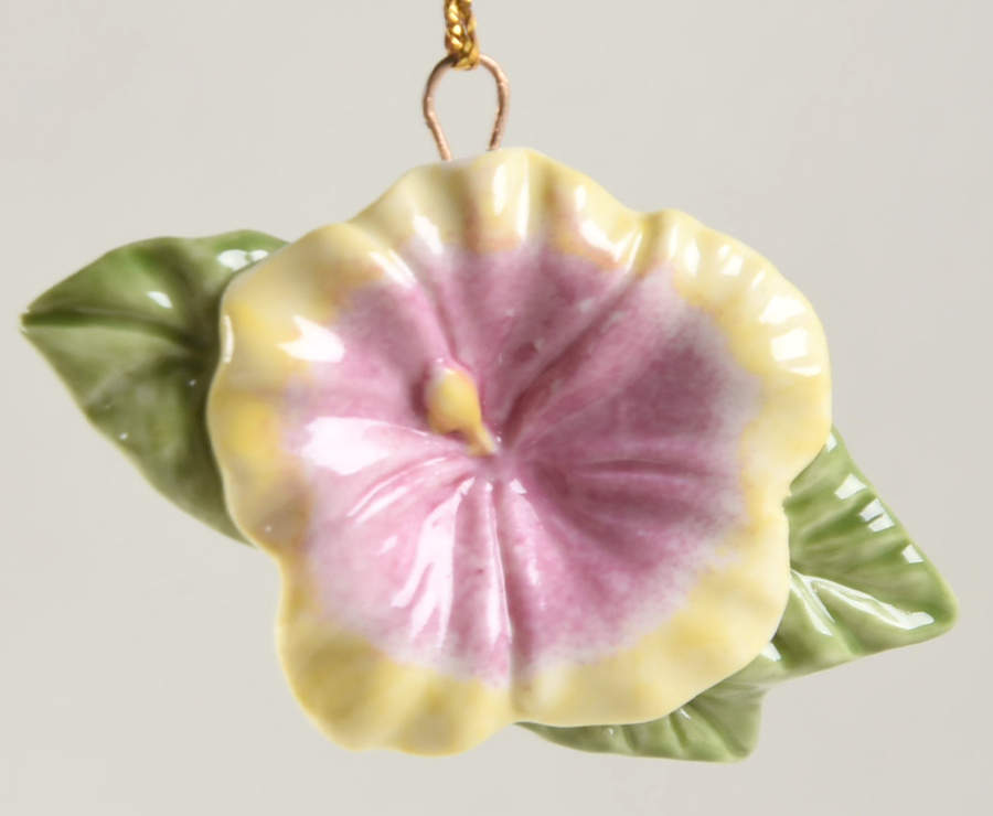 Celebrate Flowers Ornament Tree Hibiscus - No Box by Lenox-1