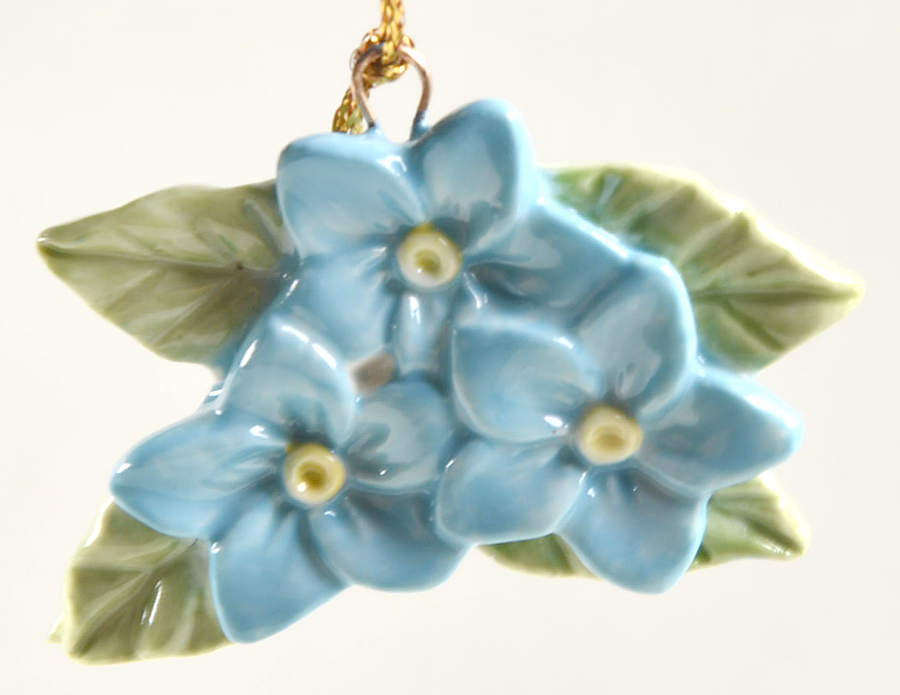 Celebrate Flowers Ornament Tree Forget-Me-Nots - No Box by Lenox-1