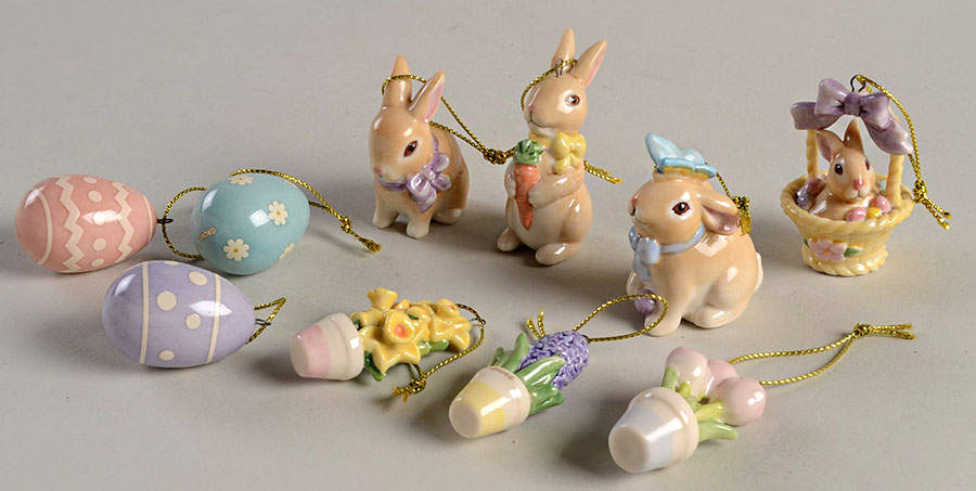 Celebrate Easter Ornament Tree 10 Pc Ornament Set - With Box by Lenox-1