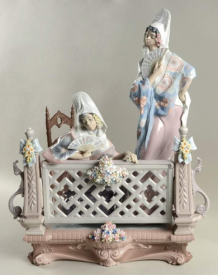 Spanish Traditions On The Balcony - No Box by Lladro-1