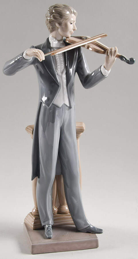 musical-concert-violinist-no-box-by-lladro-replacements-ltd