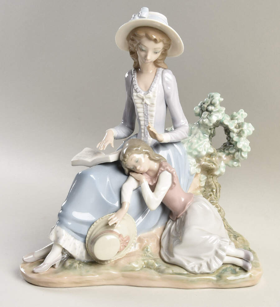 Women and Children Woman & Sleeping Girl - No Box by Lladro-1