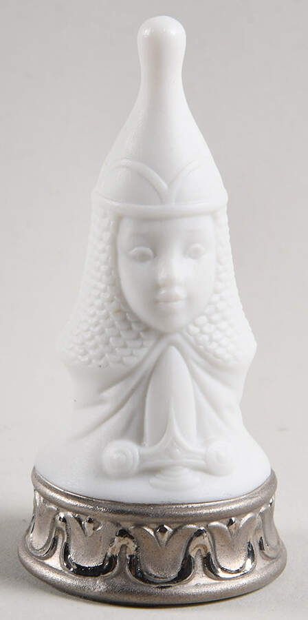 Re-Deco Chess Set Pawn-White - Pawn-White Chess Piece by Lladro-1