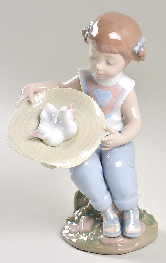 Children with Animals What A Surprise! - With Box 235 by Lladro-1