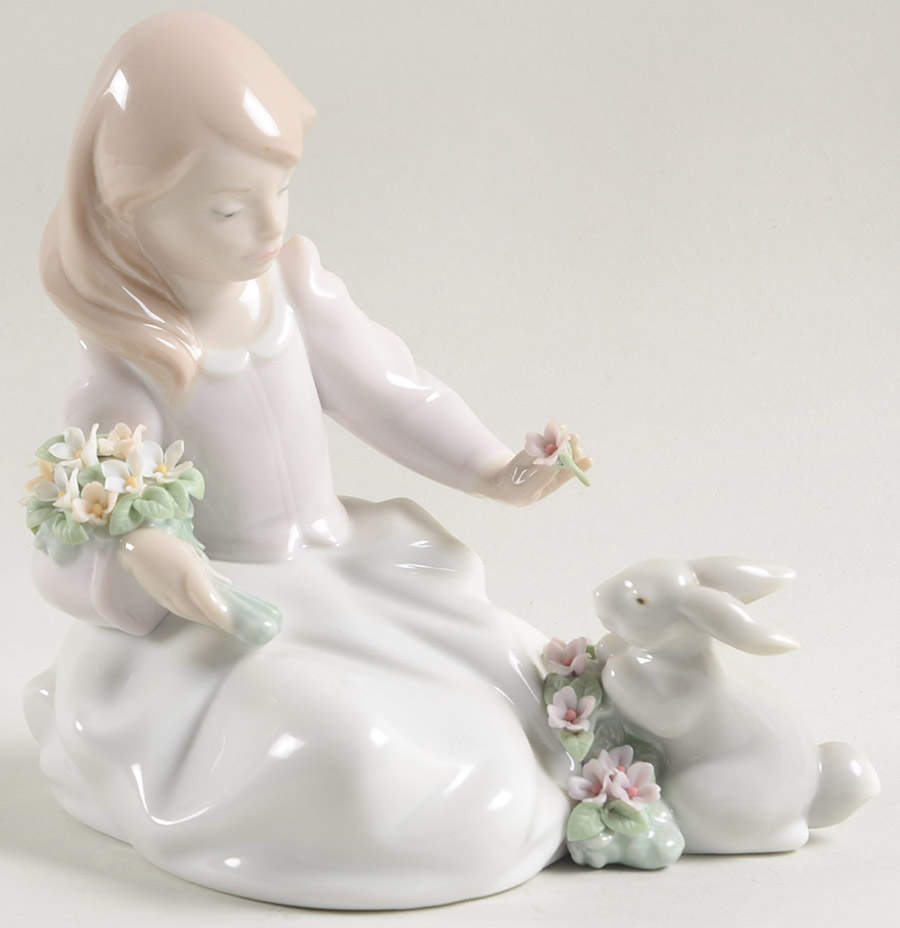 Children with Animals Forestland Encounter - Boxed by Lladro-1