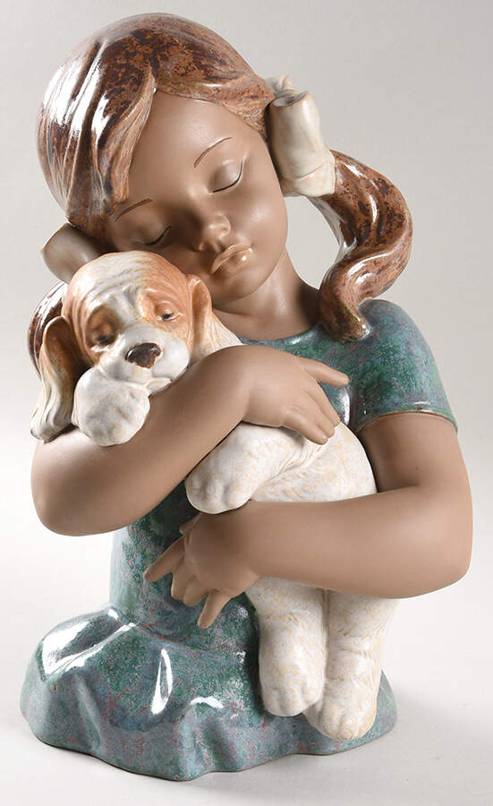 Children with Animals Gabriela - No Box 42 by Lladro-1