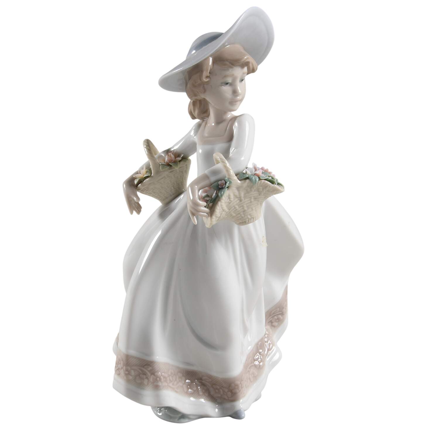 Children with Flowers Sweet Flowers - No Box by Lladro-1