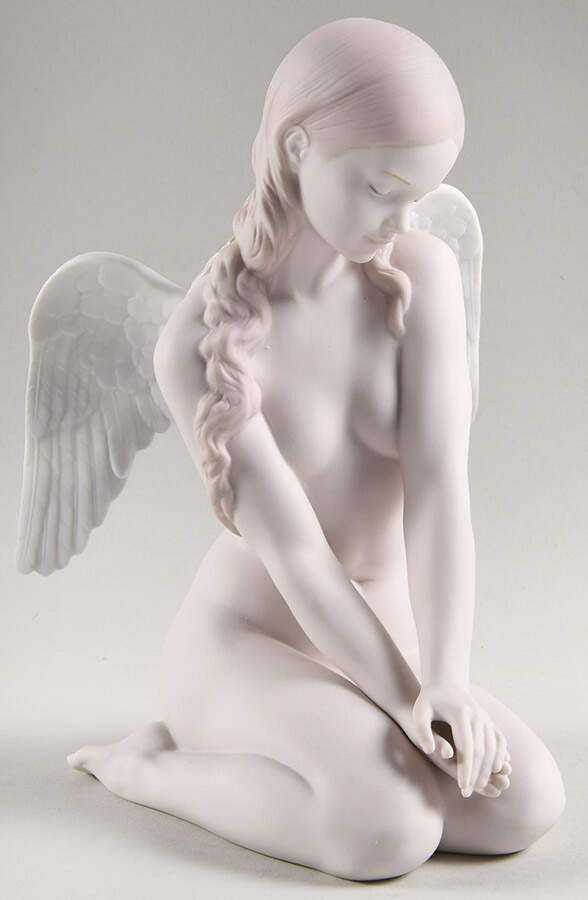 Angels and Cherubs Beautiful Angel - No Box by Lladro-1