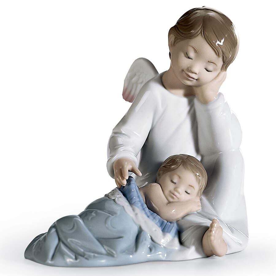 Angels and Cherubs My Guardian Angel - Boxed by Lladro-1