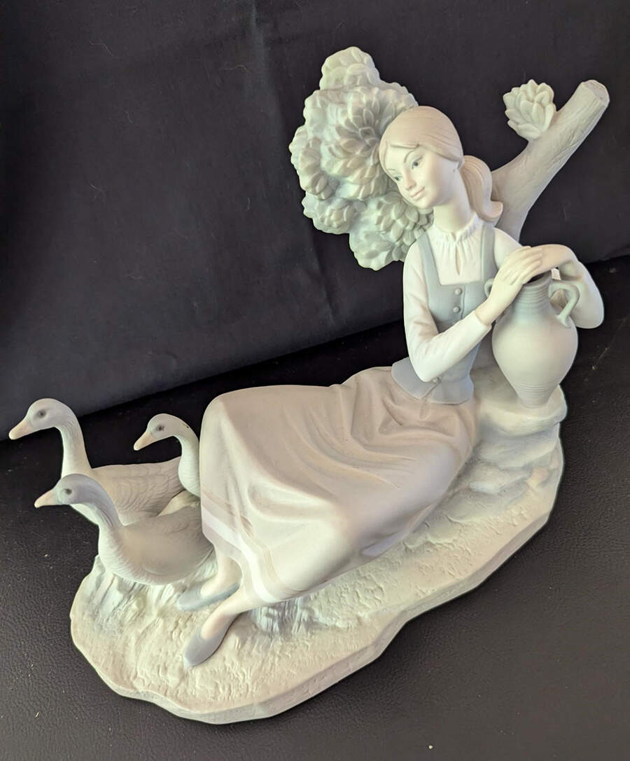 Women Working Woman Carrying Water - Boxed by Lladro-1