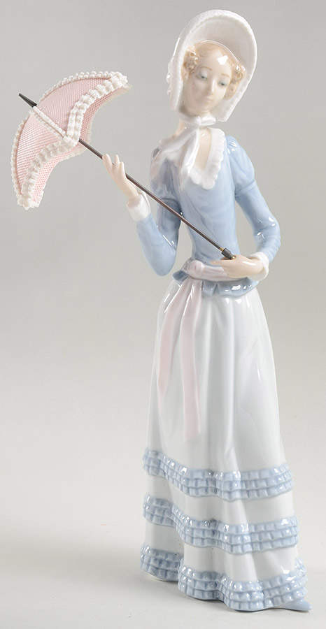 Ladies with Parasols Aranjuez Little Lady - Boxed by Lladro-1