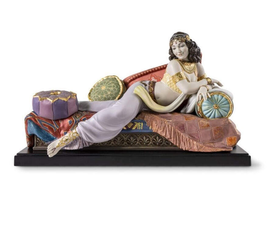 Eastern Influence Princess Scheherazade - With Box by Lladro-1