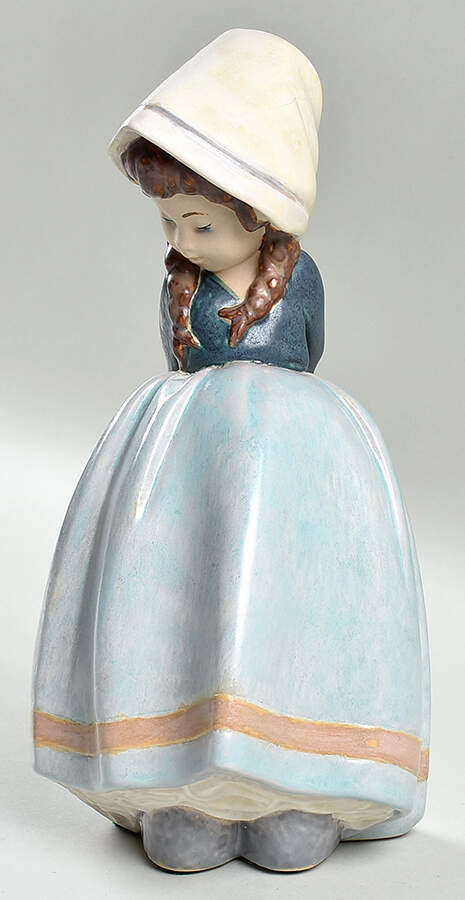 Young Girls Lonely-Blue - Boxed by Lladro-1