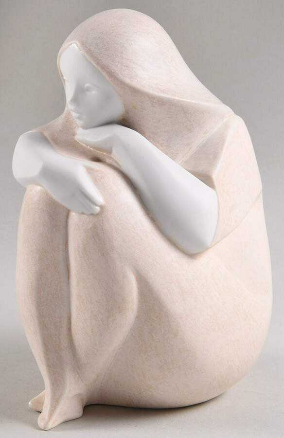 Young Women Sun Girl - No Box by Lladro-1
