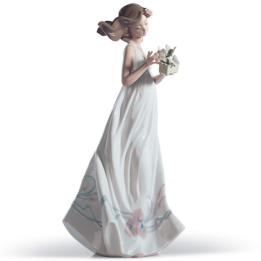 Young Women Butterfly Treasures - No Box by Lladro-1