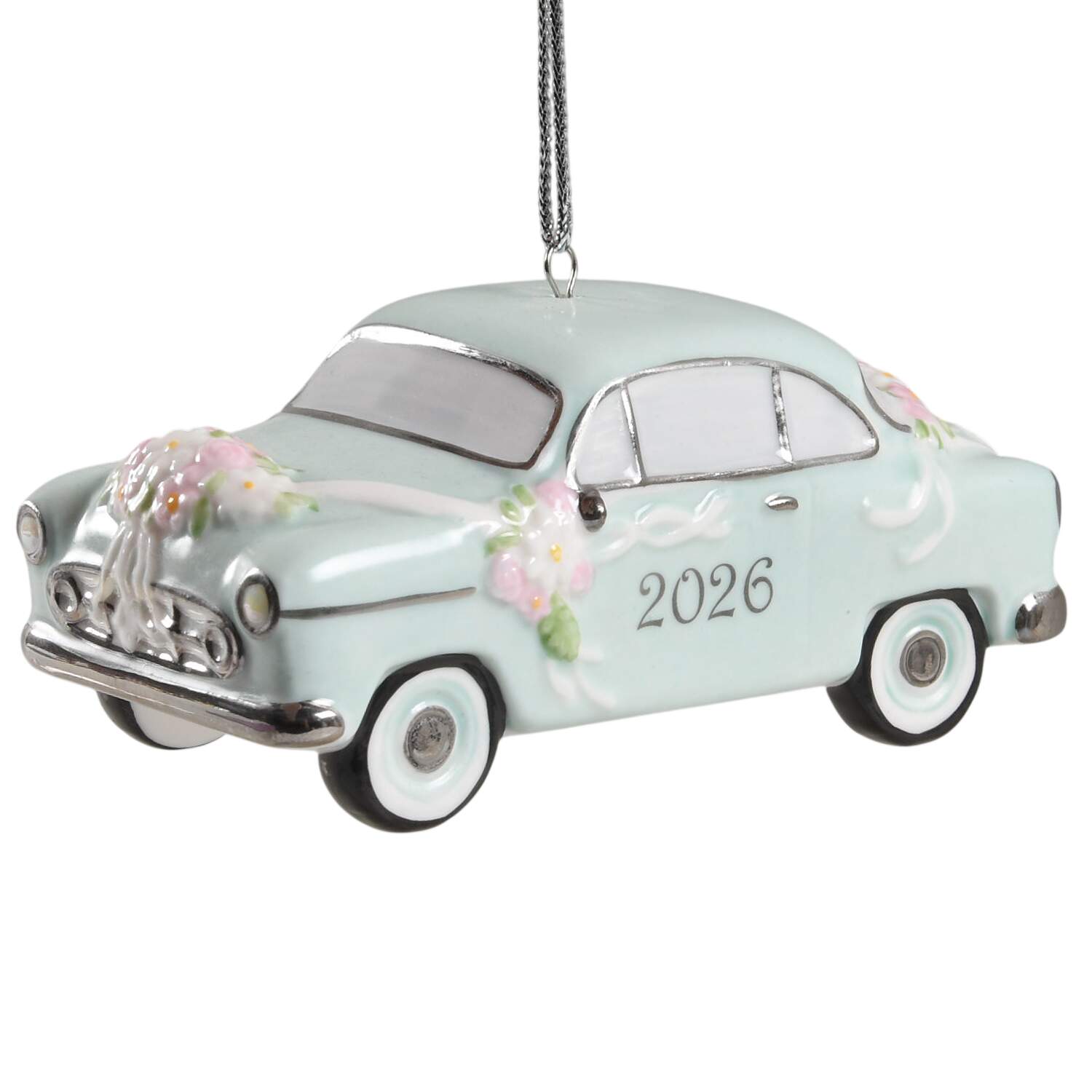Just Married 2026-Vintage Car - Boxed by Lenox-1