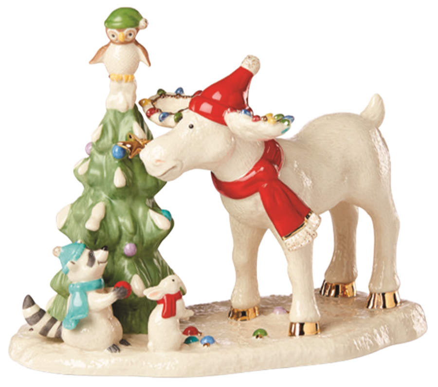 Marcel's Adventures Merry Marcel & Forest Friends - Boxed by Lenox-1