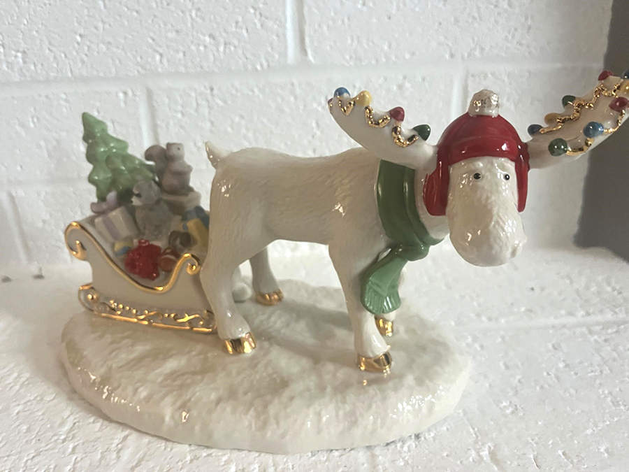 Marcel's Adventures Merry Marcel's Holiday Delivery - Boxed by Lenox-1