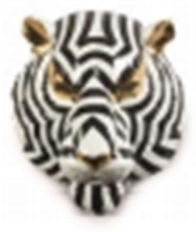 Fierce Portraits Collection Tiger Mask - No Box by Lladro-1