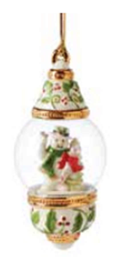 Holiday Globe Ornaments Snowman Globe - Boxed by Lenox-1