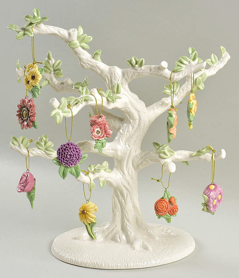 Harvest Impressions Ornament Tree Tree & Ornaments Boxed Set - Set Of 11 by Lenox-1