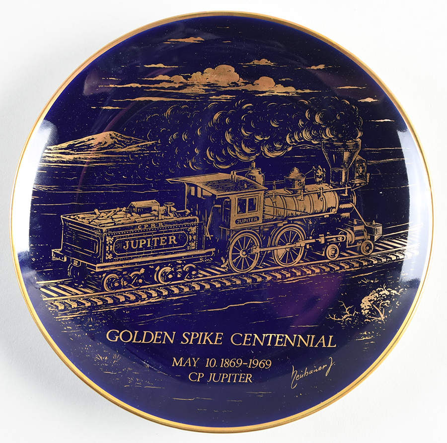 American Railroad Plates Cp Jupiter  - With Box by Lihs Lindner-1
