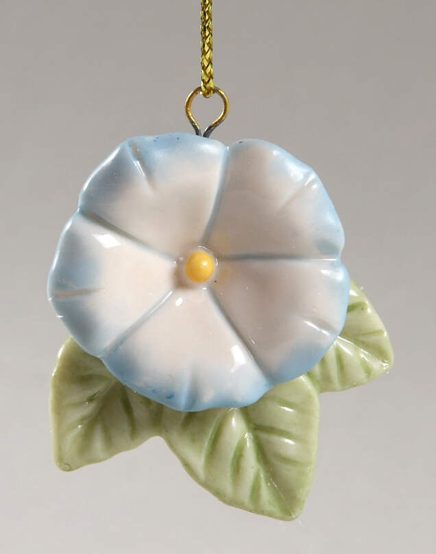 Butterfly Meadow Blue & White Flower - No Box by Lenox-1