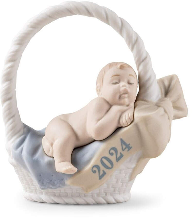 Annual New Born Collection Born In 2024 - Boy - Boxed by Lladro-1