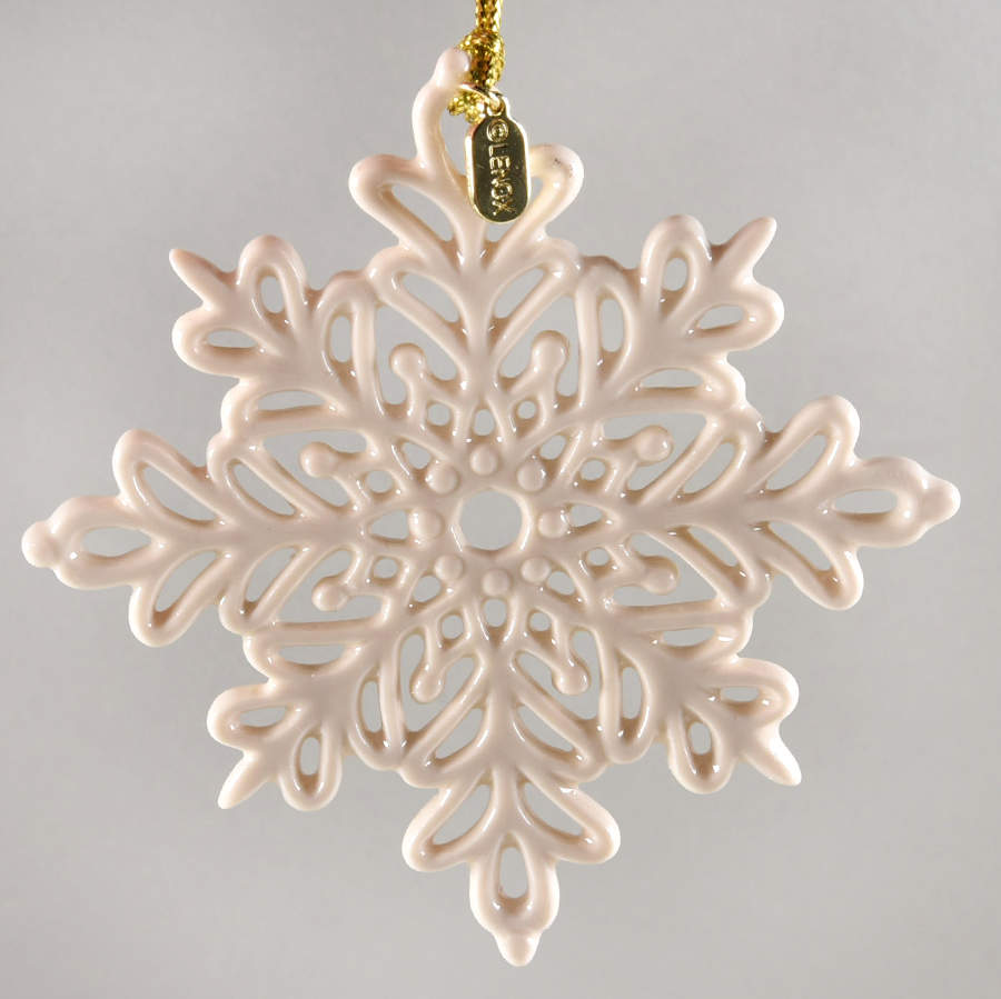 Snow Fantasies Snowflake E - No Box by Lenox-1