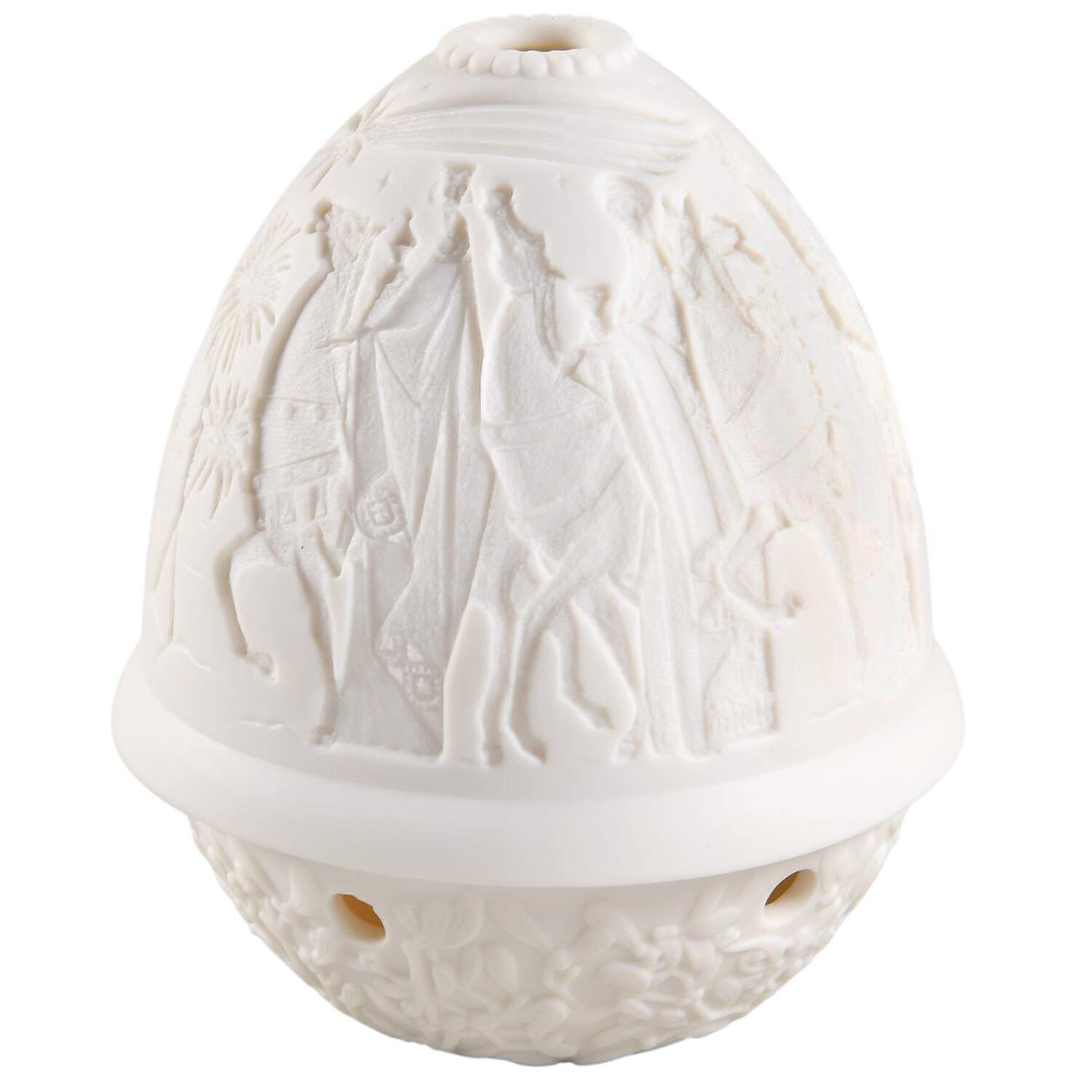 Lithophane Candle Votive Nativity - Boxed by Lladro-1