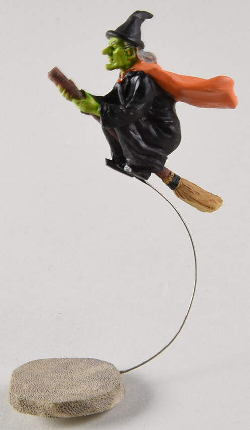 Spooky Town Flying Witch - Nb935, No Box by Lemax-1
