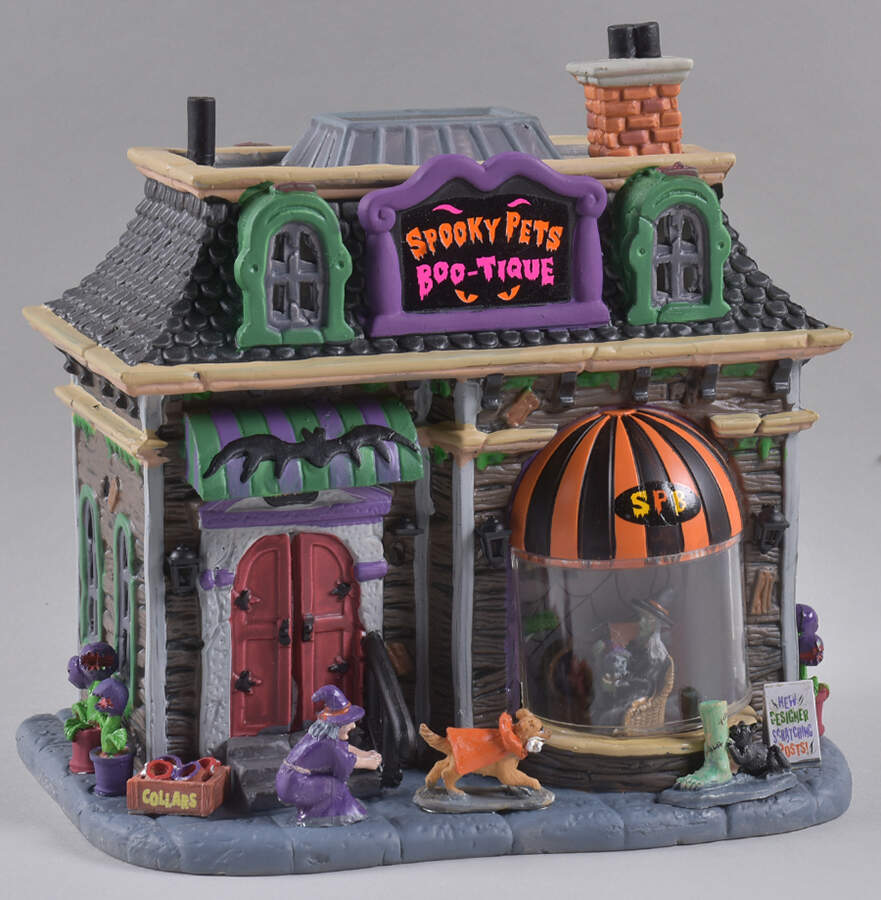 Spooky Town Spooky Pets Boo-Tique - Nb954, No Box by Lemax-1