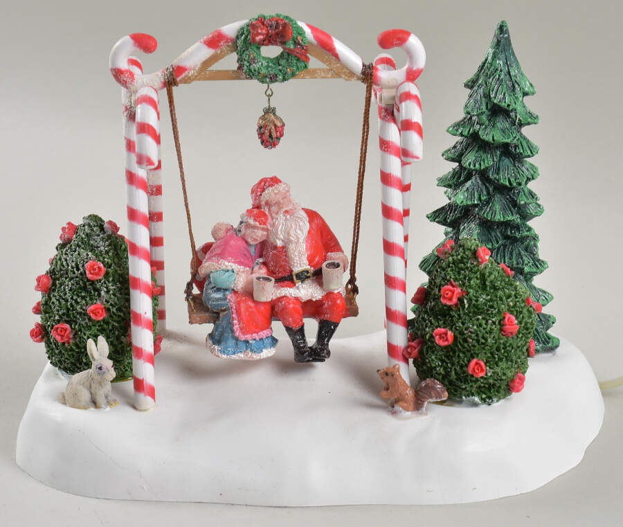 Santa's Wonderland Santa Swing - Boxed by Lemax-1