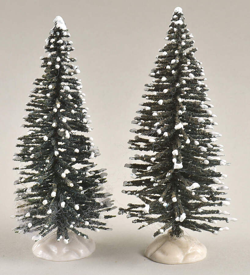 Lemax Village Trees & Shrubbery Bristle Tree-Small (2 Piece) - Boxed by Lemax-1