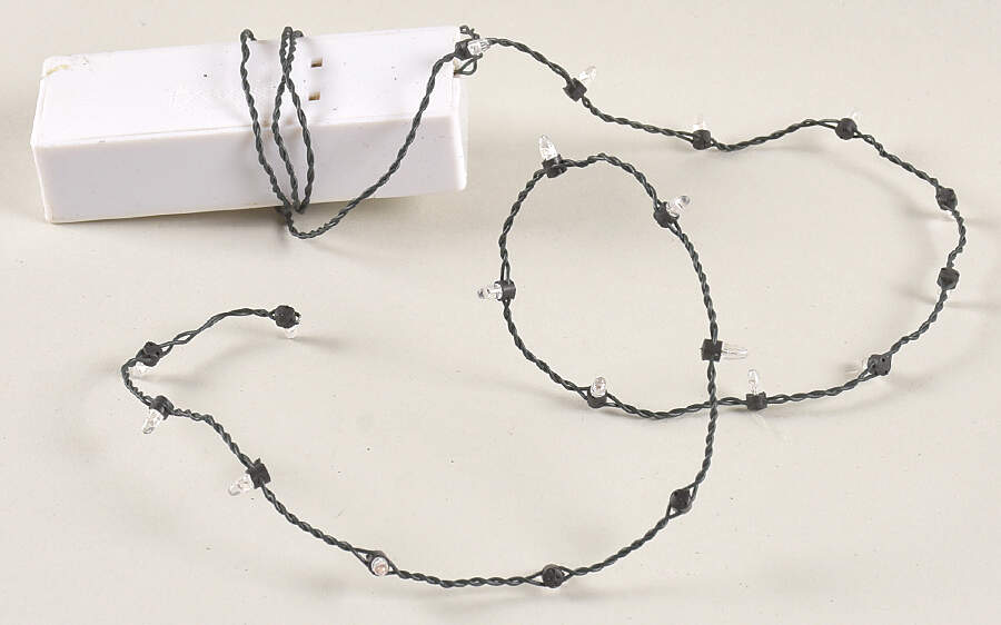 Lemax Village General Accessories 20 Mini String Light Set-Clear - Boxed by Lemax-1