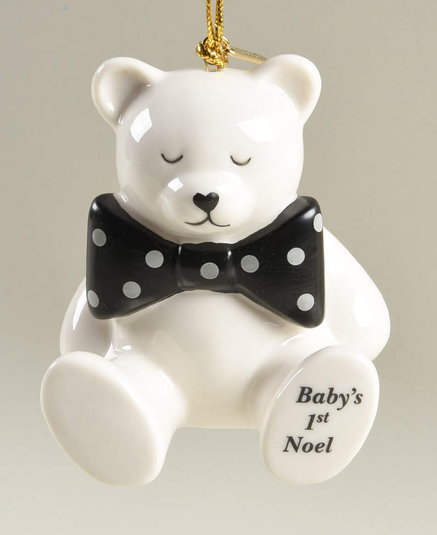 Be Jolly 2024 Baby's First Christmas Ornament - Boxed by Lenox-1